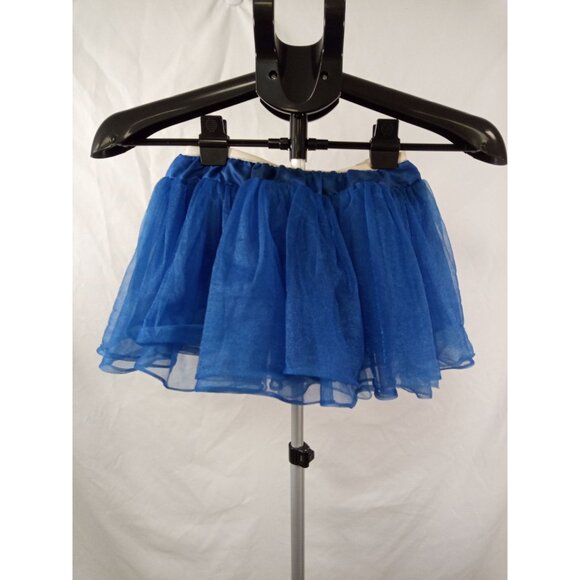 Amscan Kid's Blue Costume Tutu 3 Layer Blue Size S/M - Picture 2 of 4